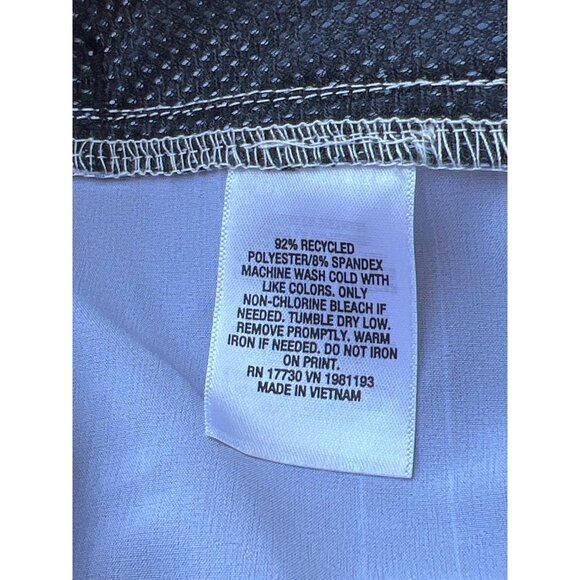 Goodfellow & Co Mens Board Shorts 42 Black & Gray Striped 10" Inseam New - Picture 5 of 7